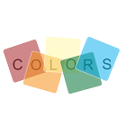 Colors - three primary colors icon