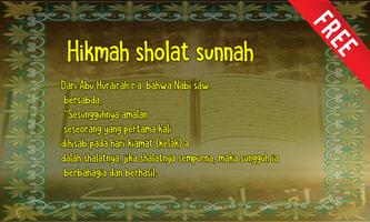 Hikmah sholat sunnah Lengkap poster