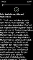 40 Kitab Hadits Shahih Bukhari MP3 Teks Indonesia capture d'écran 3