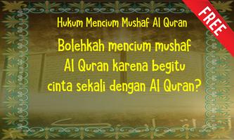 Hukum Mencium Mushaf Al Quran imagem de tela 1