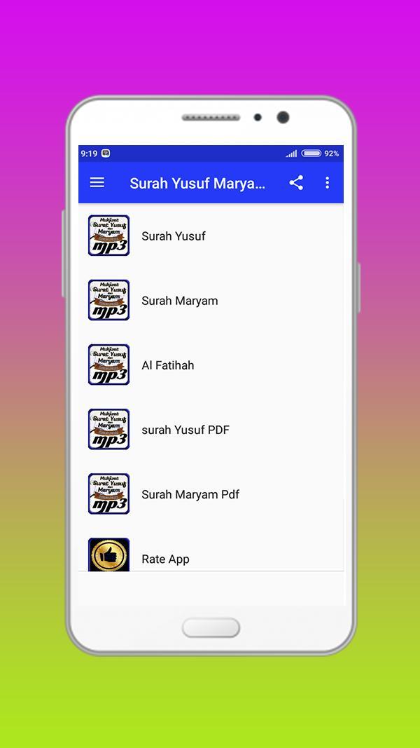 Surat Yusuf Dan Maryam Untuk Ibu Hamil For Android Apk