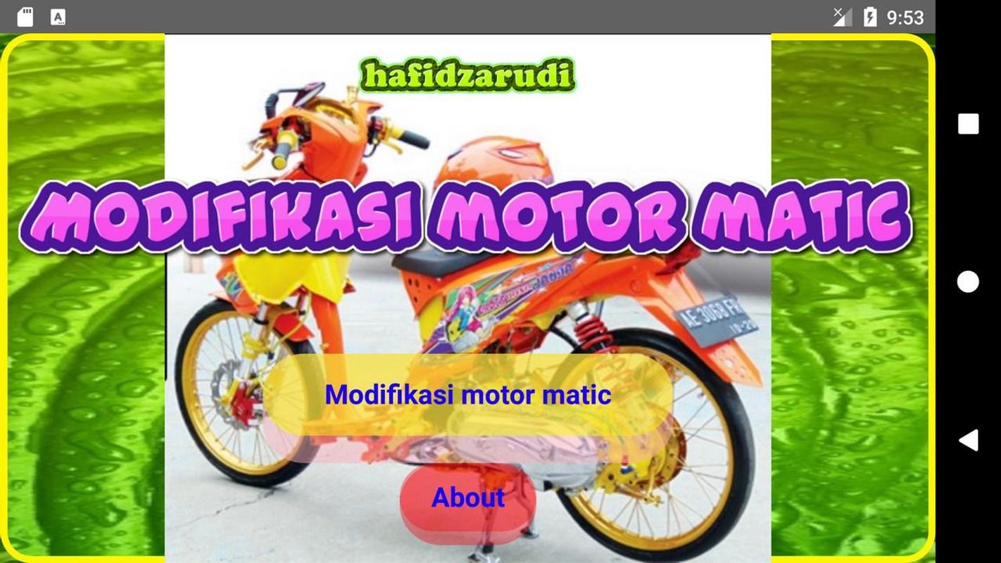 MODIFIKASI MOTOR MATIC APK Download Gratis Seni Desain APL Untuk MODIFIKASI MOTOR MATIC APK Download Gratis Seni Desain APL Untuk