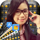 Putri Emoji Keyboard ไอคอน