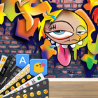 Graffiti Emoji Keyboard آئیکن