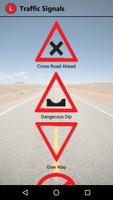 Driving test - traffic theory road signs. скриншот 1