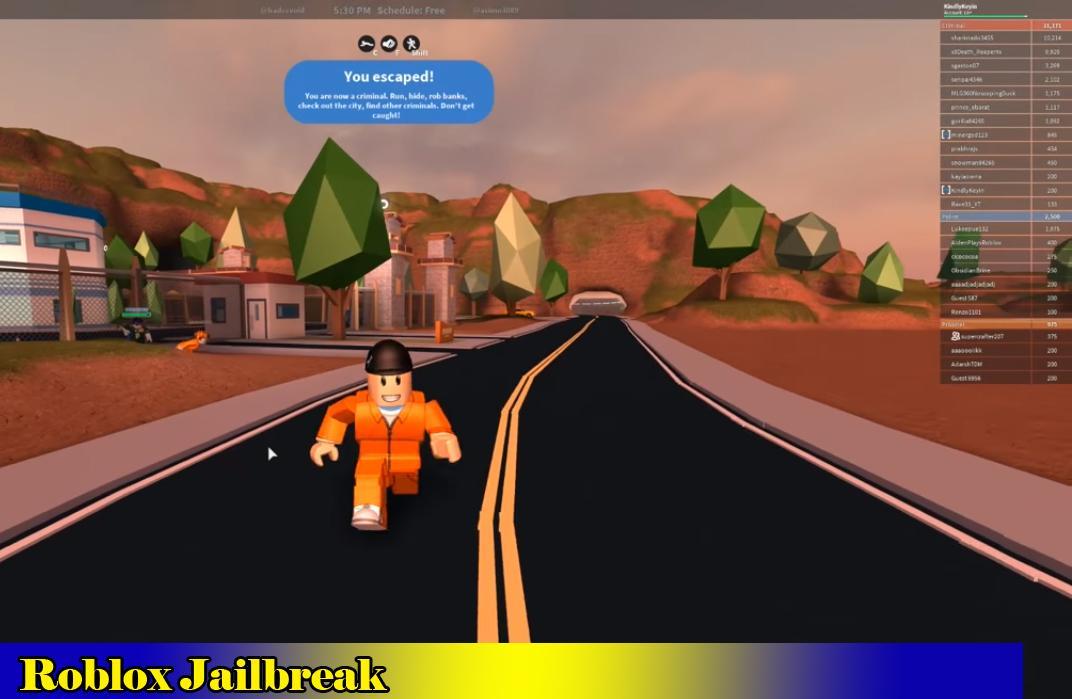 Roblox Games Jailbreak Game