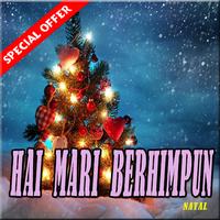 Poster Hai Mari Berhimpun | Lagu Natal Terbaik Mp3