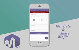 M VITE (Majlis Invitation App) capture d'écran 2