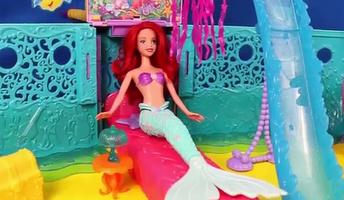 Little Mermaid Doll House Barbie 스크린샷 1