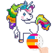 Unicorn: Color By Number Pixel Art