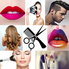 Hair Cutting & Makeup Tutorial Videos ไอคอน