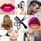 Hair Cutting & Makeup Tutorial Videos icon