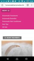 Homemade Hair Treatment screenshot 1