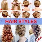 Hairstyles - hair tutorials icône