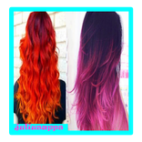 बालों का रंग विचारों