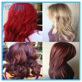 hair color shades icon