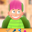 Child game / pink hair cut APK