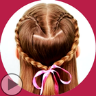 Hairstyle Girl Tutorial آئیکن