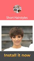 Cool Short Hairstyles App For Girls captura de pantalla 3