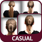 Casual Hairstyles tutorial آئیکن