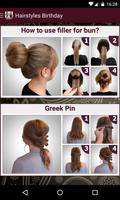 Birthday Hairstyles tutorial Affiche