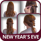 New Years Eve Hairstyles steps icône