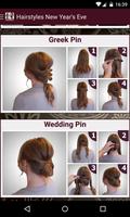New Years Eve Hairstyles steps Affiche