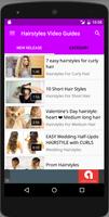 Hairstyles Video Guides पोस्टर