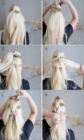 Poster DIY Hairstyle Step By Step