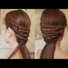 Hairstyle Step By Step أيقونة