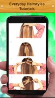 Everyday Hairstyles Tutorials скриншот 2