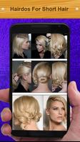 Hairdos For Short Hair پوسٹر