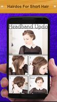 Hairdos For Short Hair Ekran Görüntüsü 1