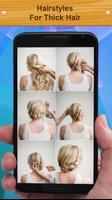 Hairstyles For Thick Hair Affiche