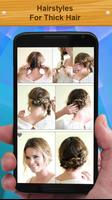 Hairstyles For Thick Hair Screenshot 2