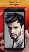 Simple Men Hairstyles Affiche