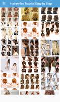 Hairstyles Tutorial Step by Step Ekran Görüntüsü 1