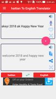 Haitian Creole English  Translator โปสเตอร์