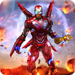 Super Hero Iron Machine Man Flying Rescue Mission