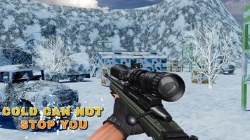 Sniper Commando Snow Mission capture d'écran 2