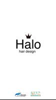 Halo hair design Affiche