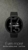 Binary Watch Face captura de pantalla 3