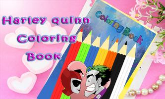 coloring harley quin book ảnh chụp màn hình 2