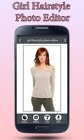 girl hairstyle photo editor الملصق