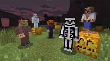 Halloween Skins for Minecraft Affiche