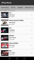 Kpop Chart And Music capture d'écran 1