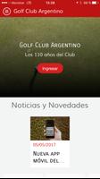 Golf Club Argentino पोस्टर