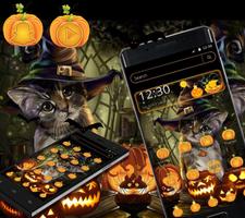 Tema Kucing Halloween screenshot 2