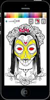 Halloween Coloring Pages for Adults постер