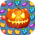 Halloween Monster: Fruit Match icône